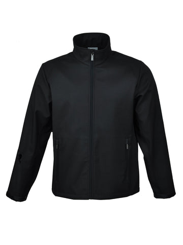 Mens Soft Shell Jacket in Black
