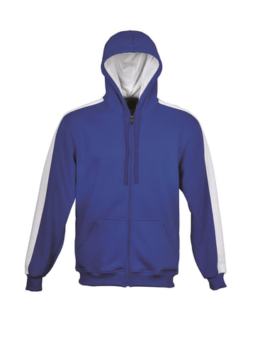 Kids Contrast Fleece in Royal/White