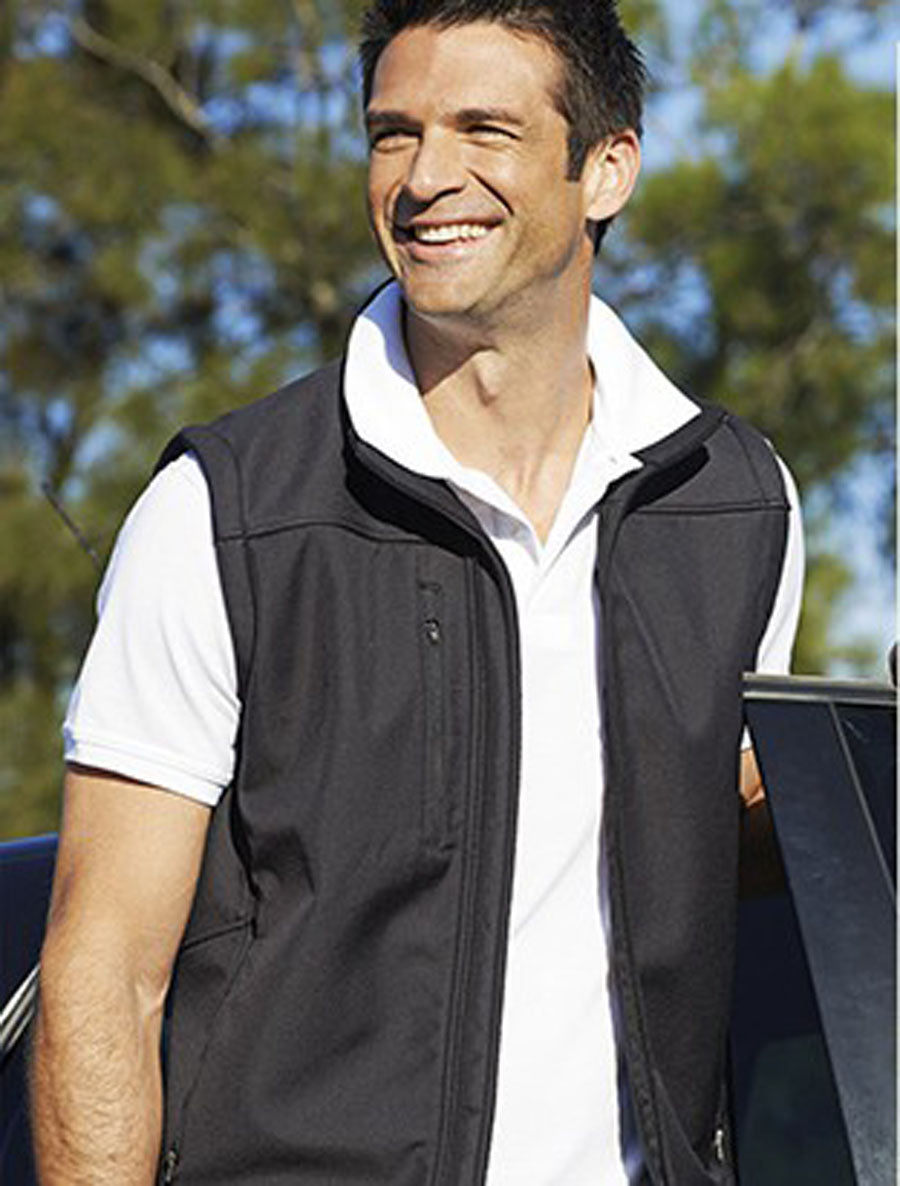 Mens Soft Shell Vest, Bocini