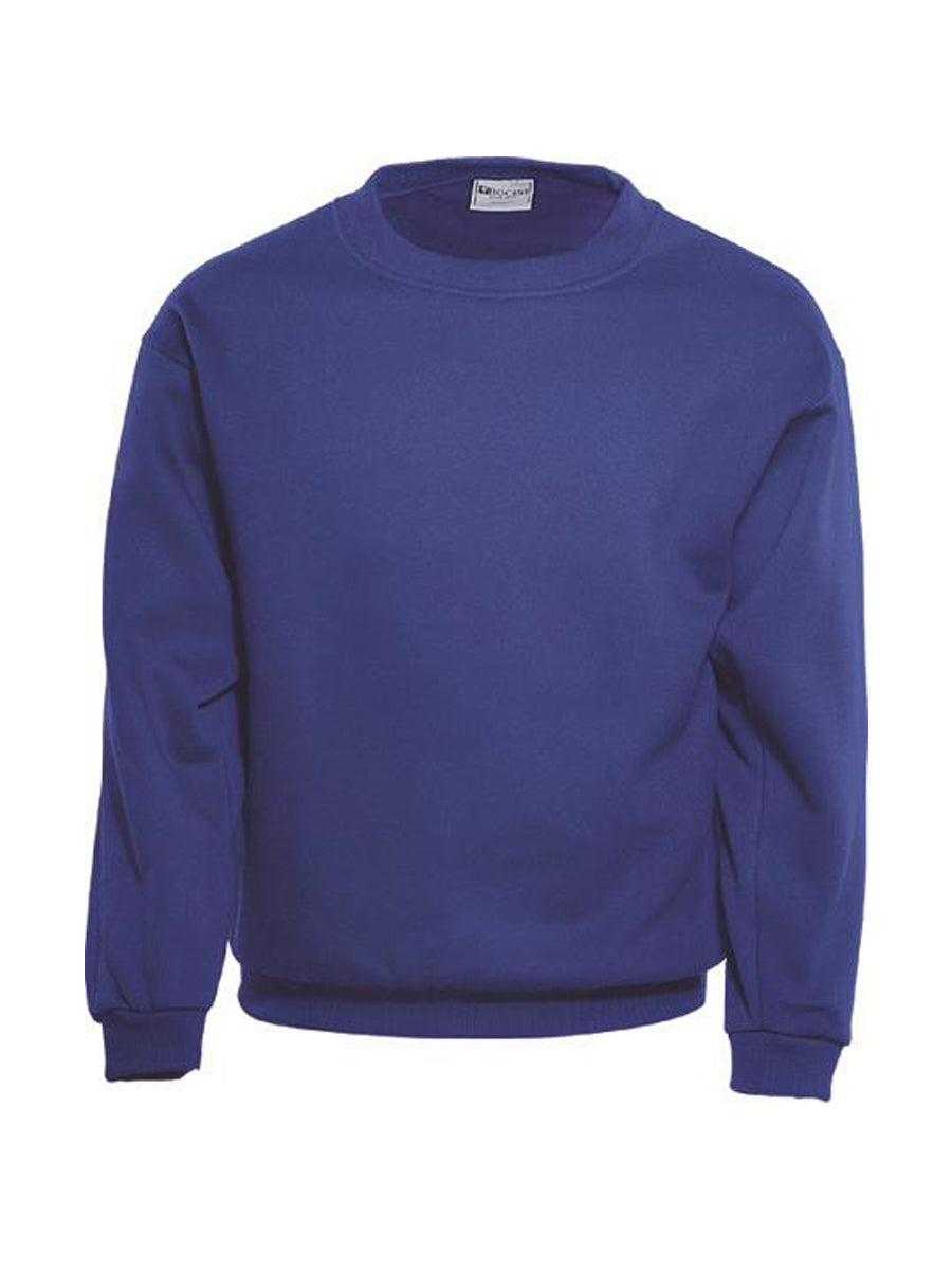 Kids Crew Neck Fleece in Royal