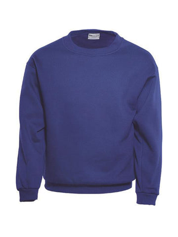 Kids Crew Neck Fleece in Royal