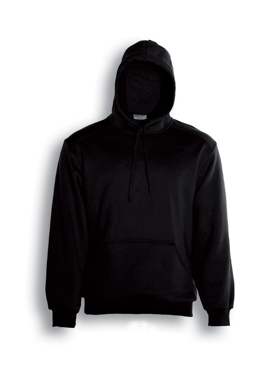 Kids Pull Over Hoodie in Black