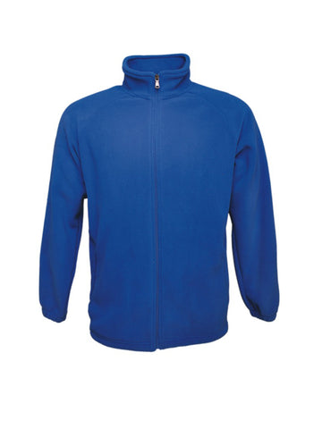 Kids Polar Fleece Zip Through Jacket in Royal
