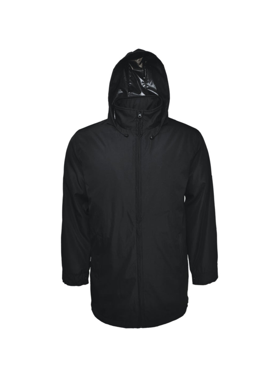Unisex Adults Coaches Jacket in Black