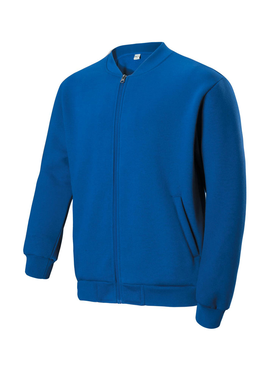 Kids Fleece Jacket With Zip in Royal