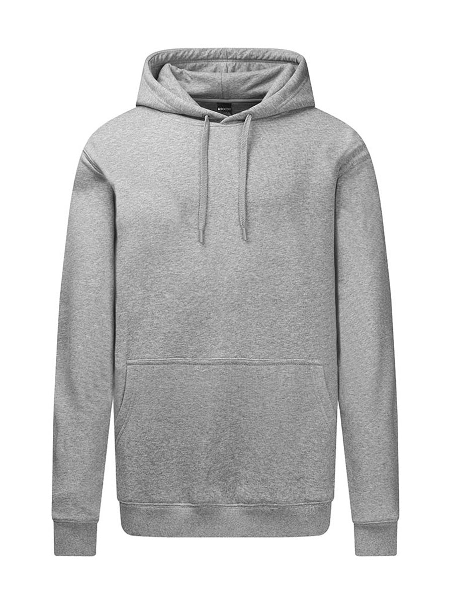 Heavy Weight Hoodie in Grey Marle