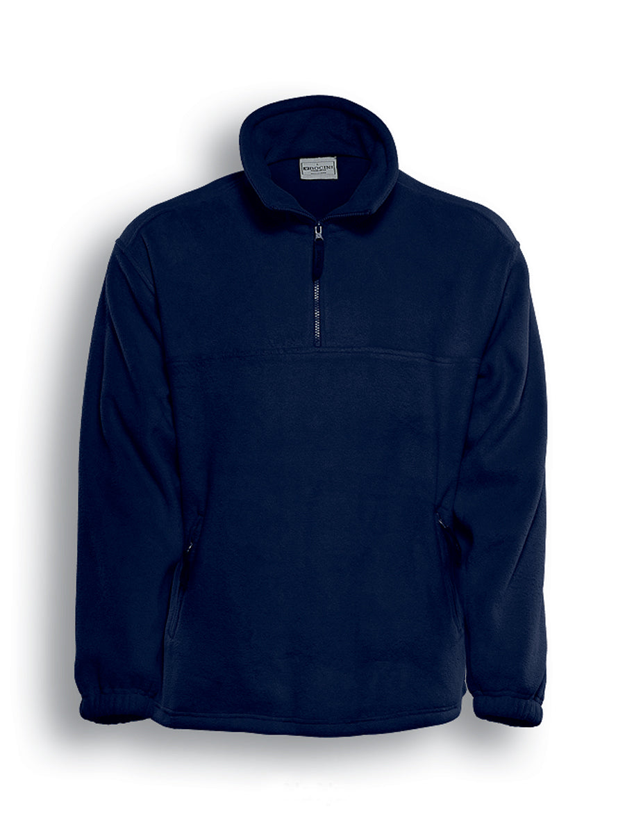 Unisex Adults Polar Fleece 1/2 Zip in Navy