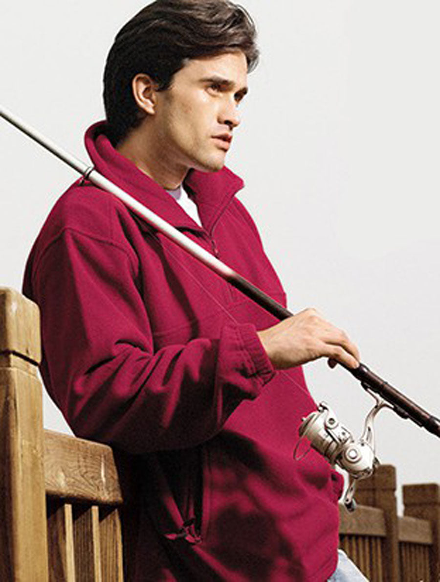 Unisex Adults Polar Fleece 1/2 Zip, Bocini