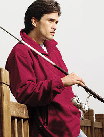 Unisex Adults Polar Fleece 1/2 Zip, Bocini