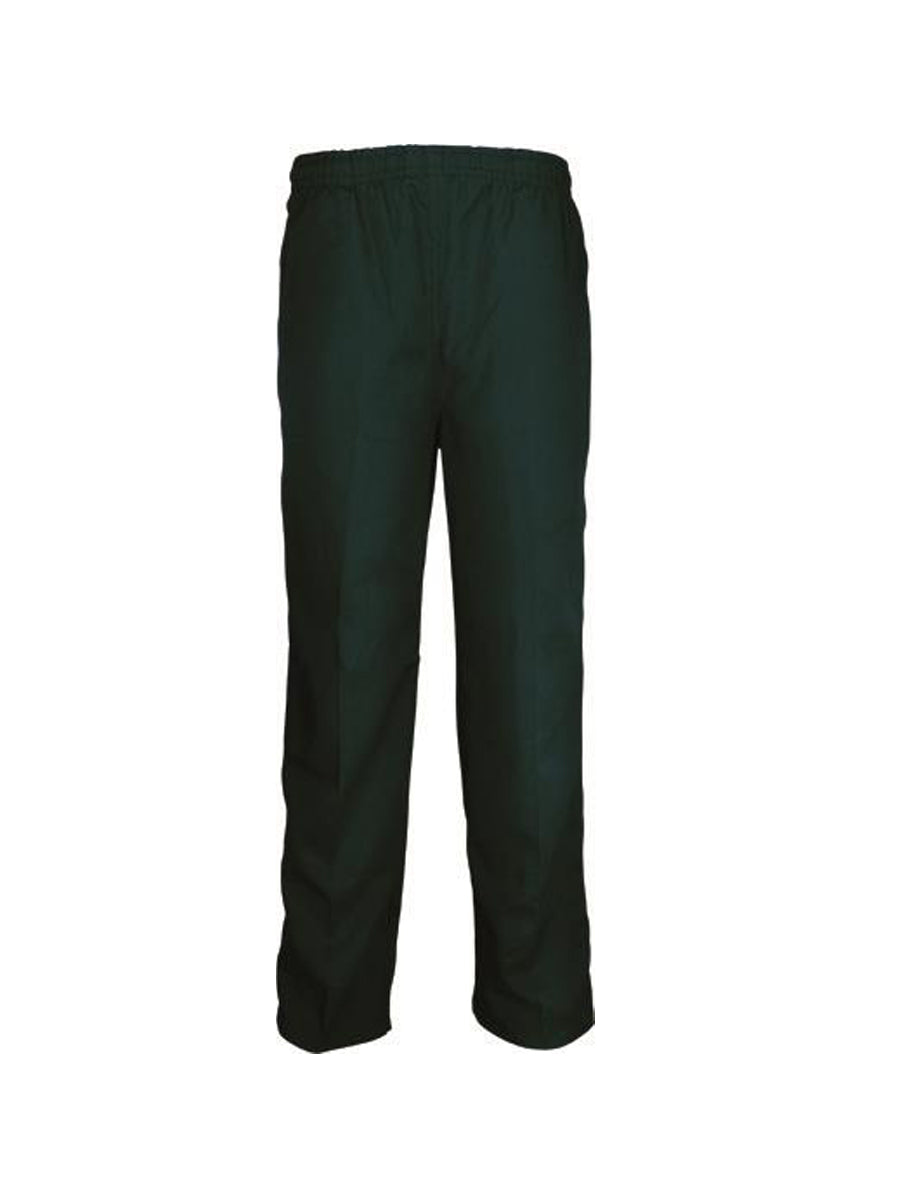 Kids School Trousers in Bottle Green