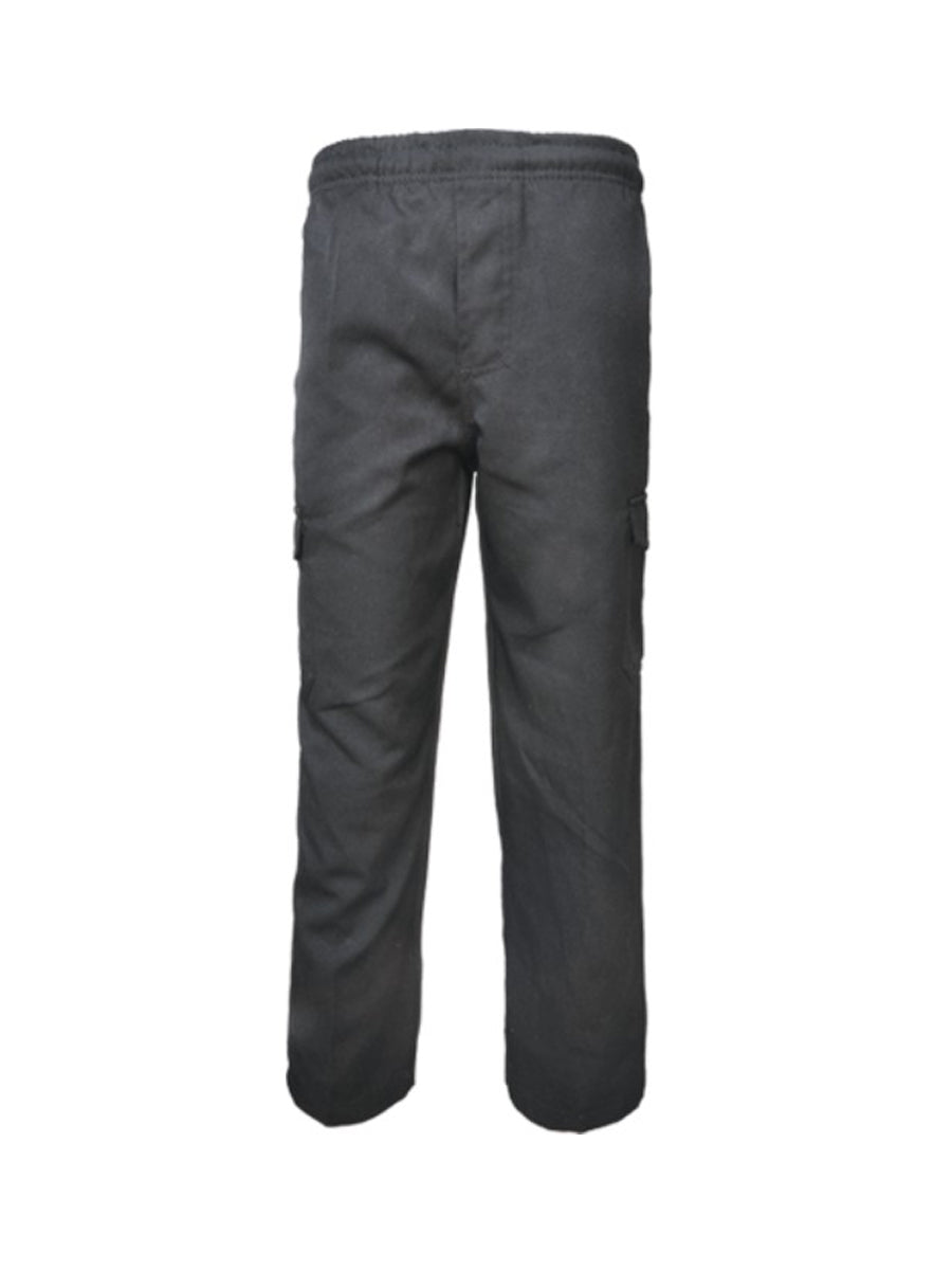 Kids School Cargo Pants in Grey