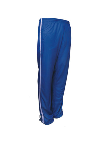 Unisex Adults Elite Sports Track Pants in Royal/White