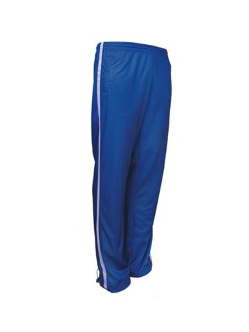 Kids Elite Sports Track Pants in Royal/White