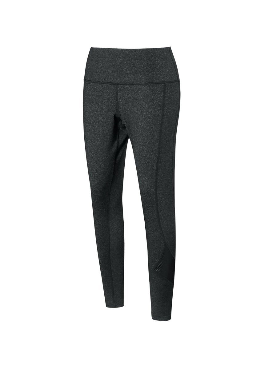 Ladies Full Length Tights in Charcoal Marle