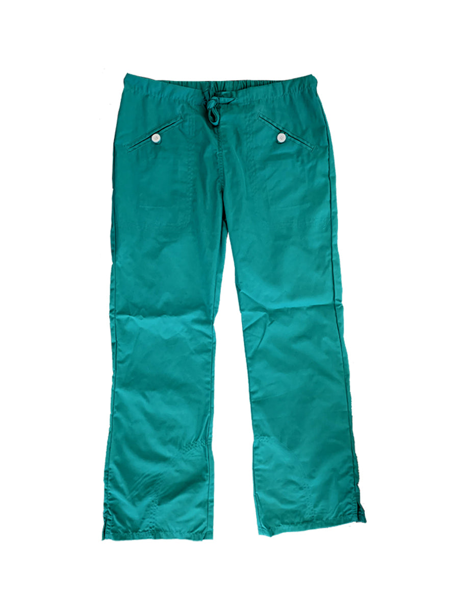 Ladies Scrubs Pants in Green