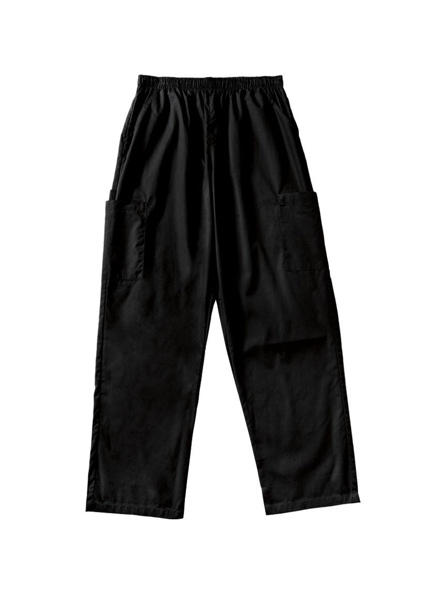 Mens Scrubs Pants in Black