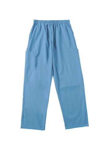 Mens Scrubs Pants in Blue