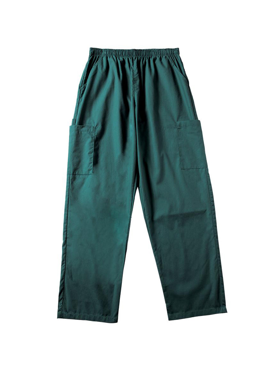 Mens Scrubs Pants in Green