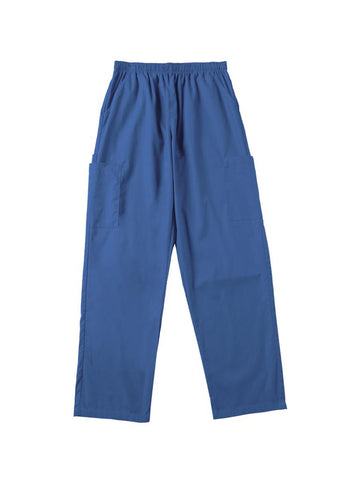 Mens Scrubs Pants in Royal