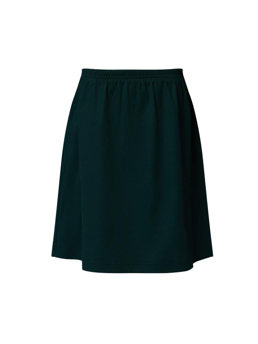 Cotton Back Skort in Bottle Green