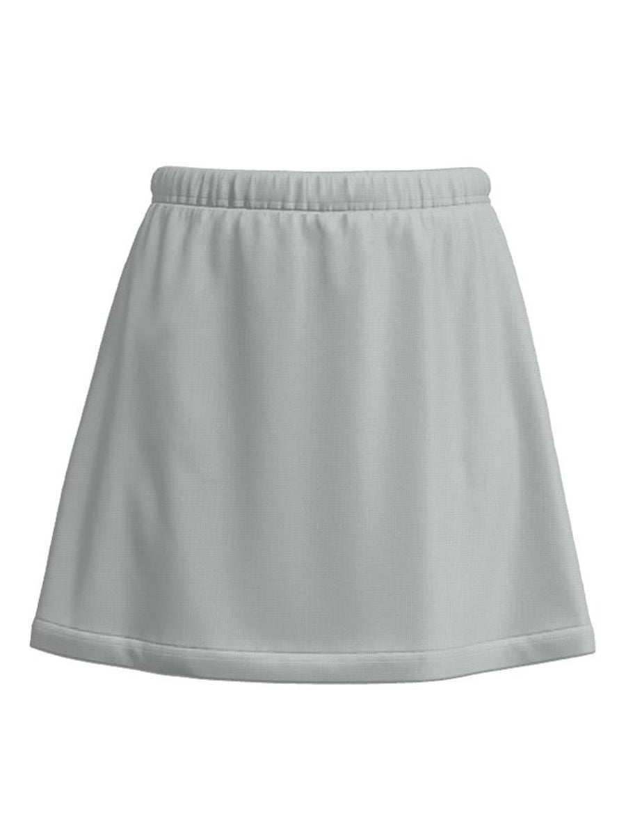 Cotton Back Skort in Grey