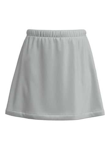 Cotton Back Skort in Grey