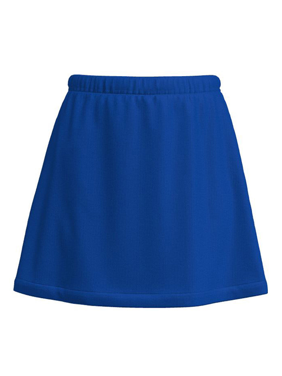 Cotton Back Skort in Royal