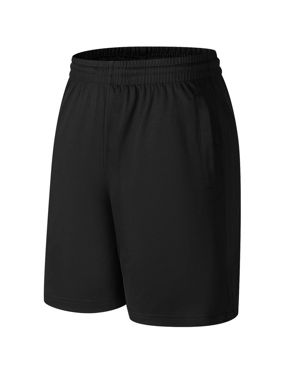 Cotton Back Short in Black