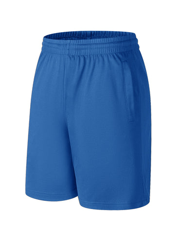 Cotton Back Short in Royal