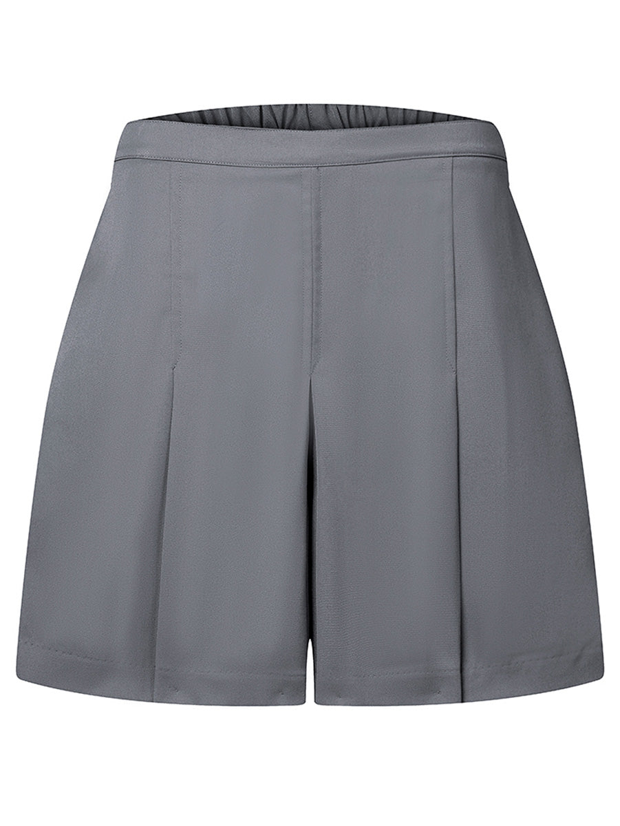 School Culottes in Grey