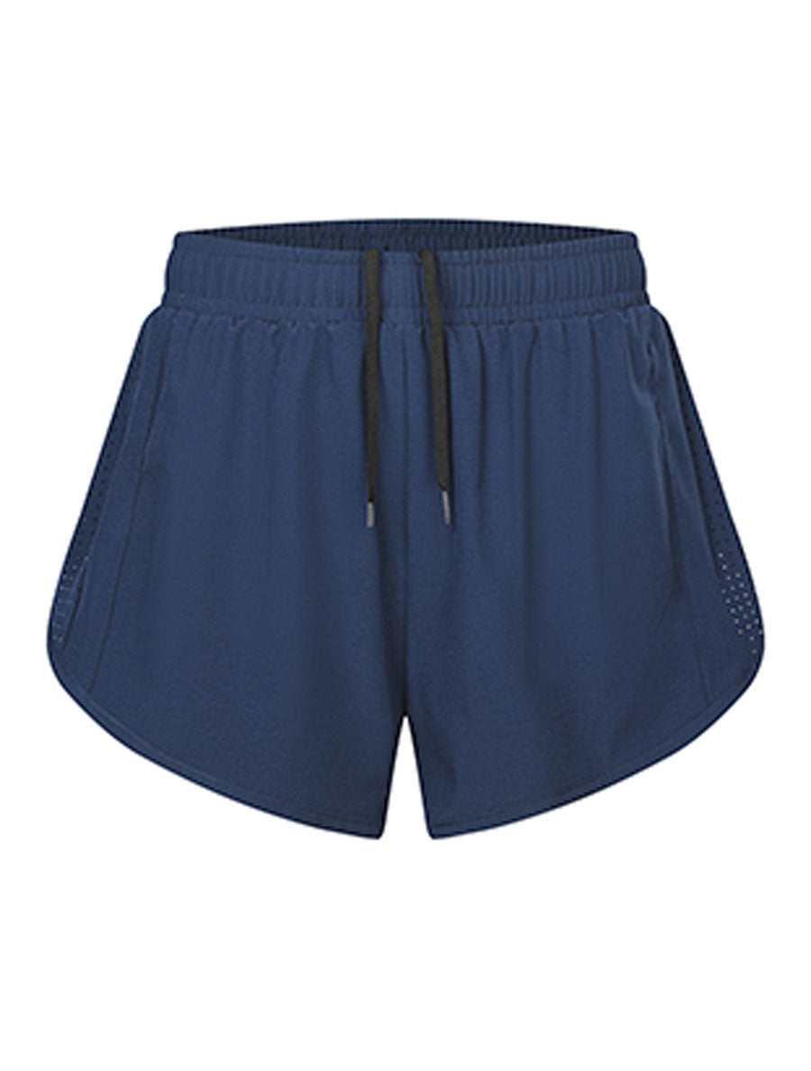 Womens Double Layer Shorts, Bocini
