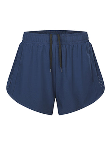 Womens Double Layer Shorts, Bocini