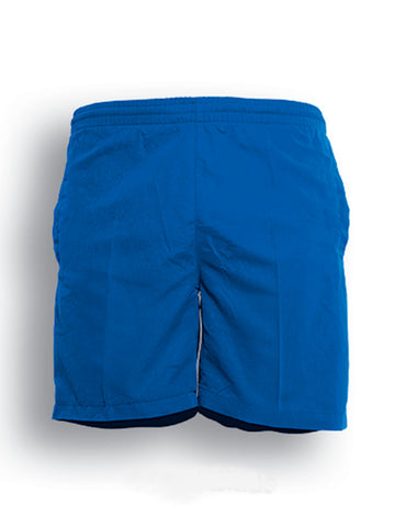 Kids Peach Skin Microfibre Shorts in Royal