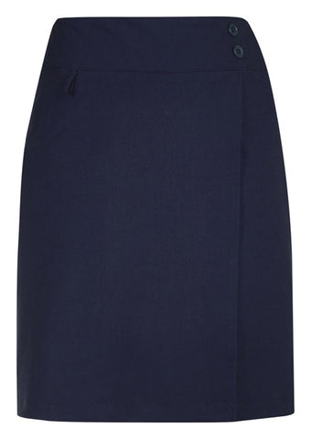 Comfort Waist Womens Skort in Navy