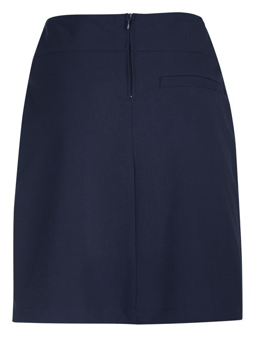 Comfort Waist Womens Skort Navy back view