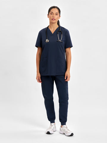 Pulse Womens Jogger Scrub Pant-CL541LL-inaura-2