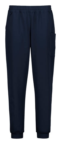 Pulse Womens Jogger Scrub Pant Midnight Navy front view