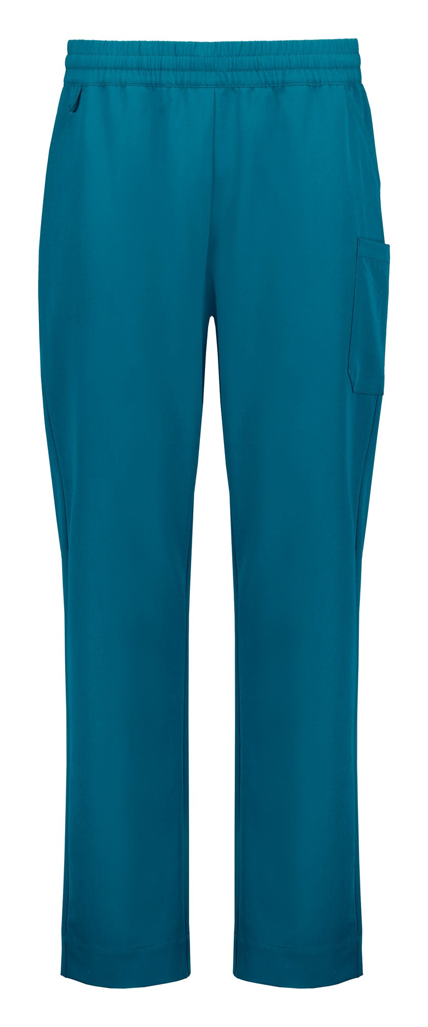 Pulse Unisex Straight Leg Scrub Pant Caribbean Blue front view