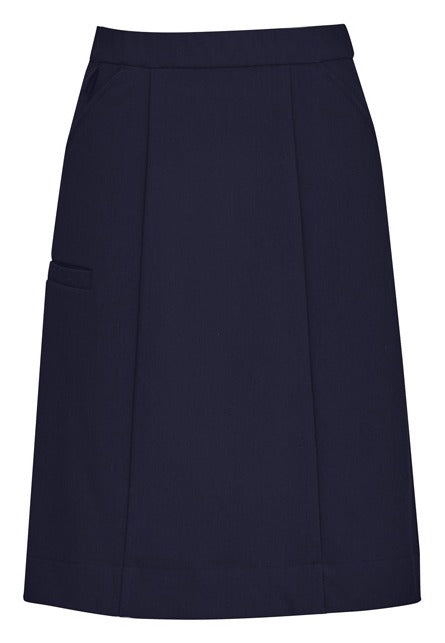 Comfort Waist Womens Cargo Skirt in Navy