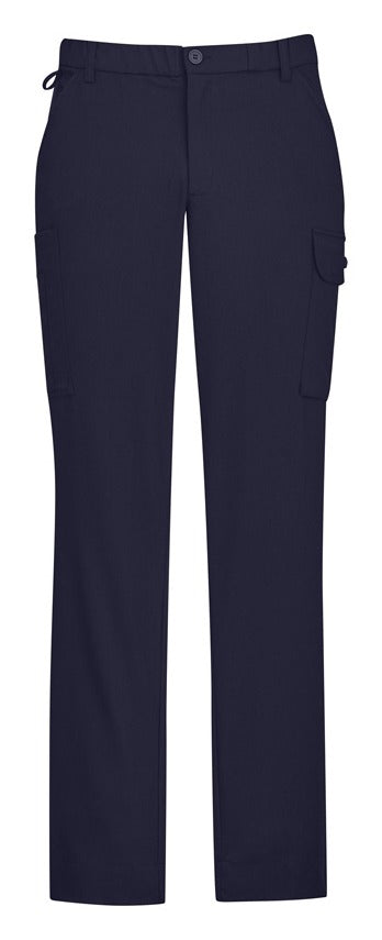Comfort Waist Mens Cargo Pant Navy front view