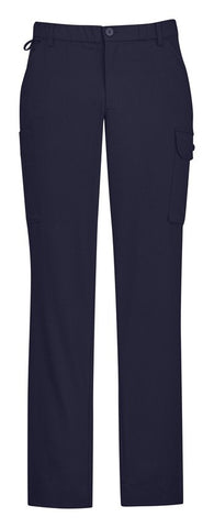 Comfort Waist Mens Cargo Pant Navy front view