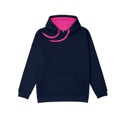 CLOKE - Got Colour Hoodie - CHD - Navy/Fuchsia