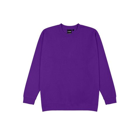CLOKE - Standard Crew Neck Sweat - CSI - Purple