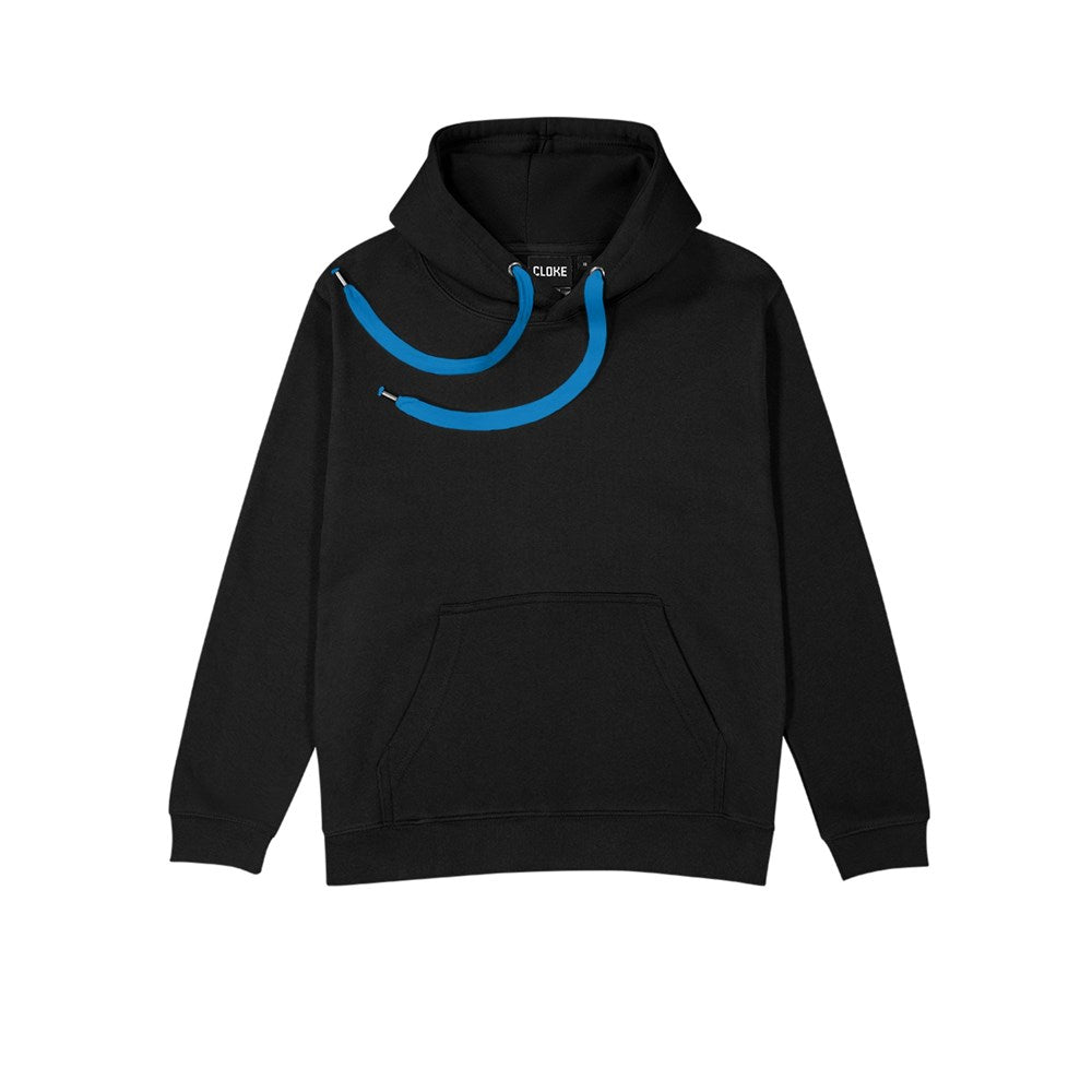 CLOKE - ColourMe Hoodie - Kids - DCHK - Black/Aqua
