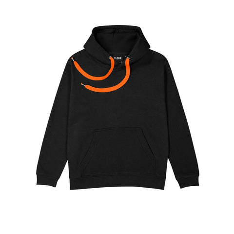 CLOKE - ColourMe Hoodie - Kids - DCHK - Black/Neon Orange