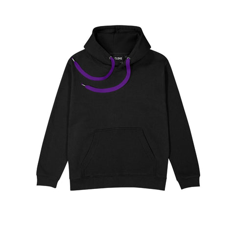CLOKE - ColourMe Hoodie - DCH - Black/Purple