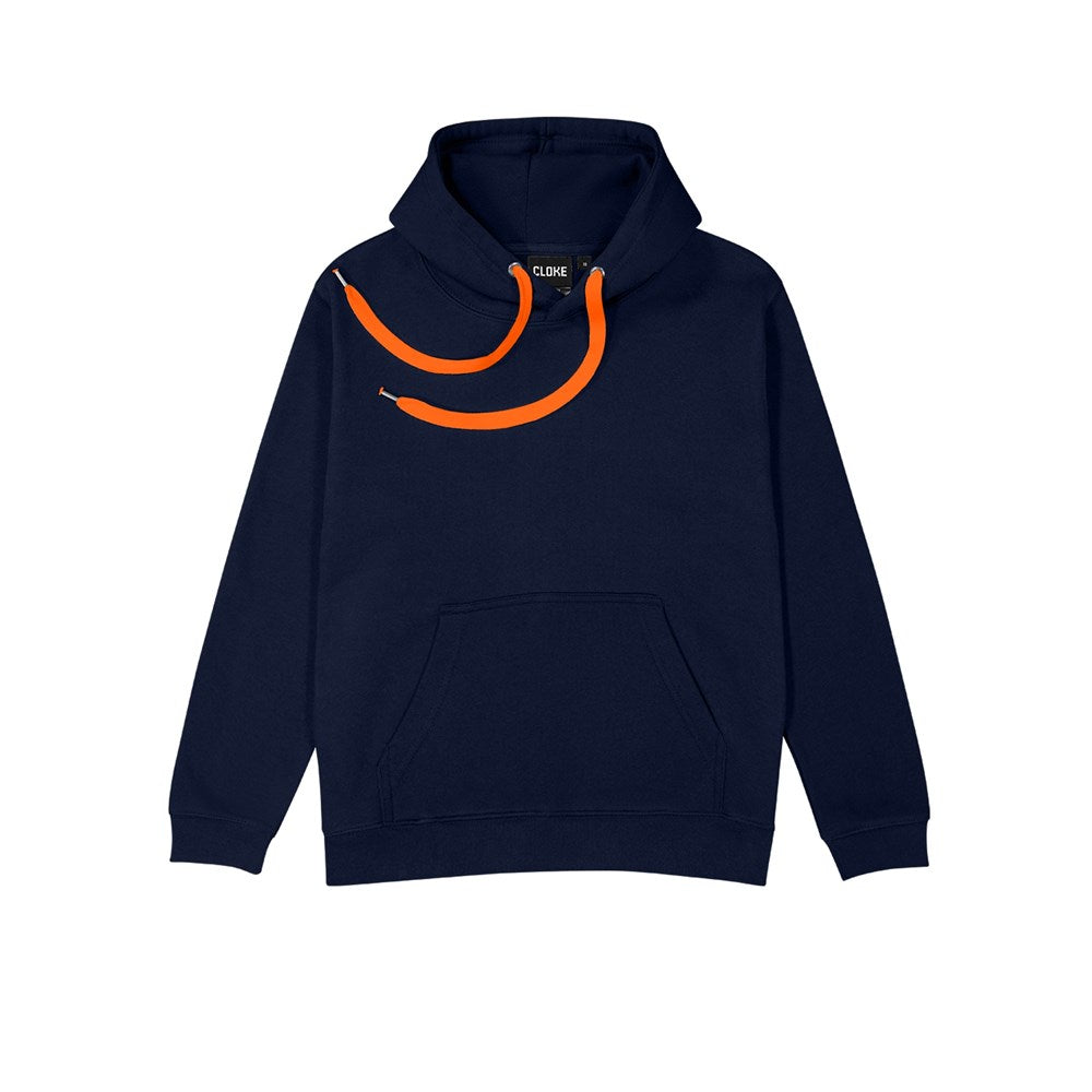CLOKE - ColourMe Hoodie - Navy - DCH - Navy/Orange