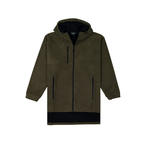 CLOKE - Hauroko Windproof Fleece - Full Zip - HWZ - Khaki