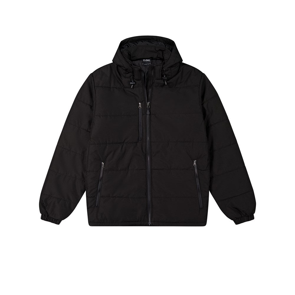 CLOKE - Luxmore Puffer Jacket - LPJ - Black