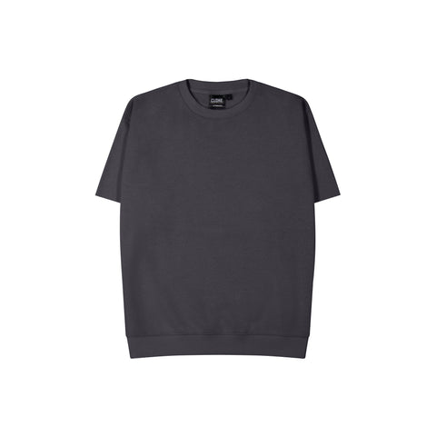 CLOKE - Short-Sleeved Standard Crew Neck - SS-CSI - Charcoal